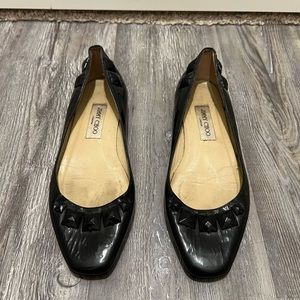Jimmy Choo Patent Leather Ballet Slippers